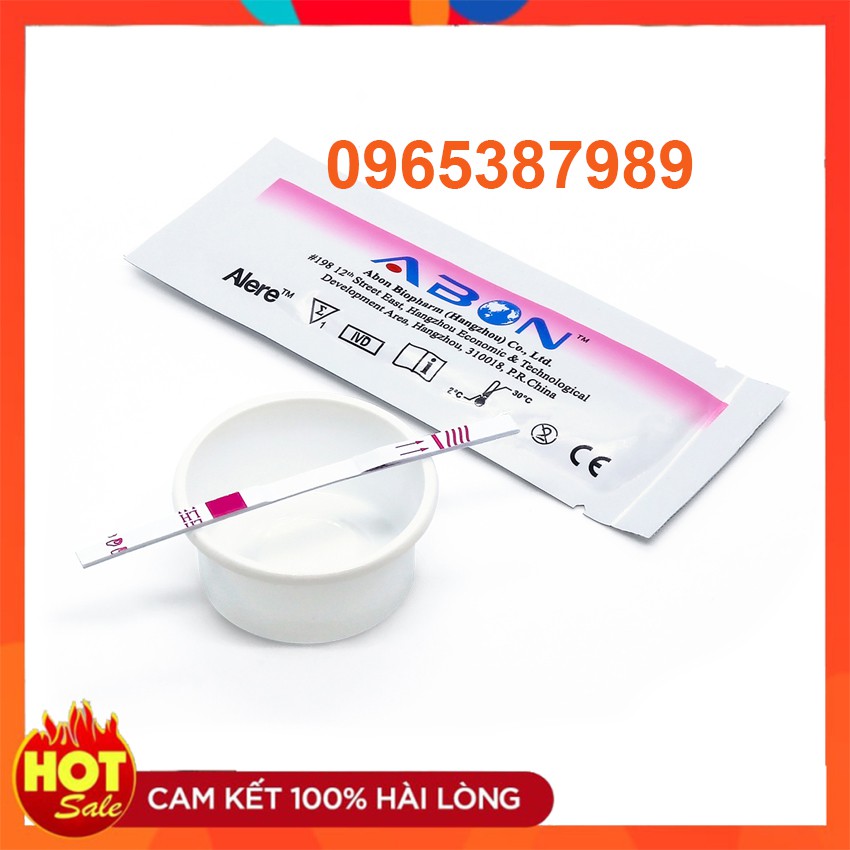 [Hàng chính hãng] Hộp Test 7 que thử rụng trứng Abon