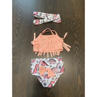 Thanh lý pass set 2 đồ bơi bé gái 3-6m (ảnh thật)