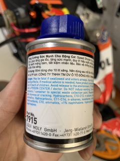 Phụ gia tăng tốc Liqui Moly Speed Additive - ENGINE PERFORMANCE IMPROVER