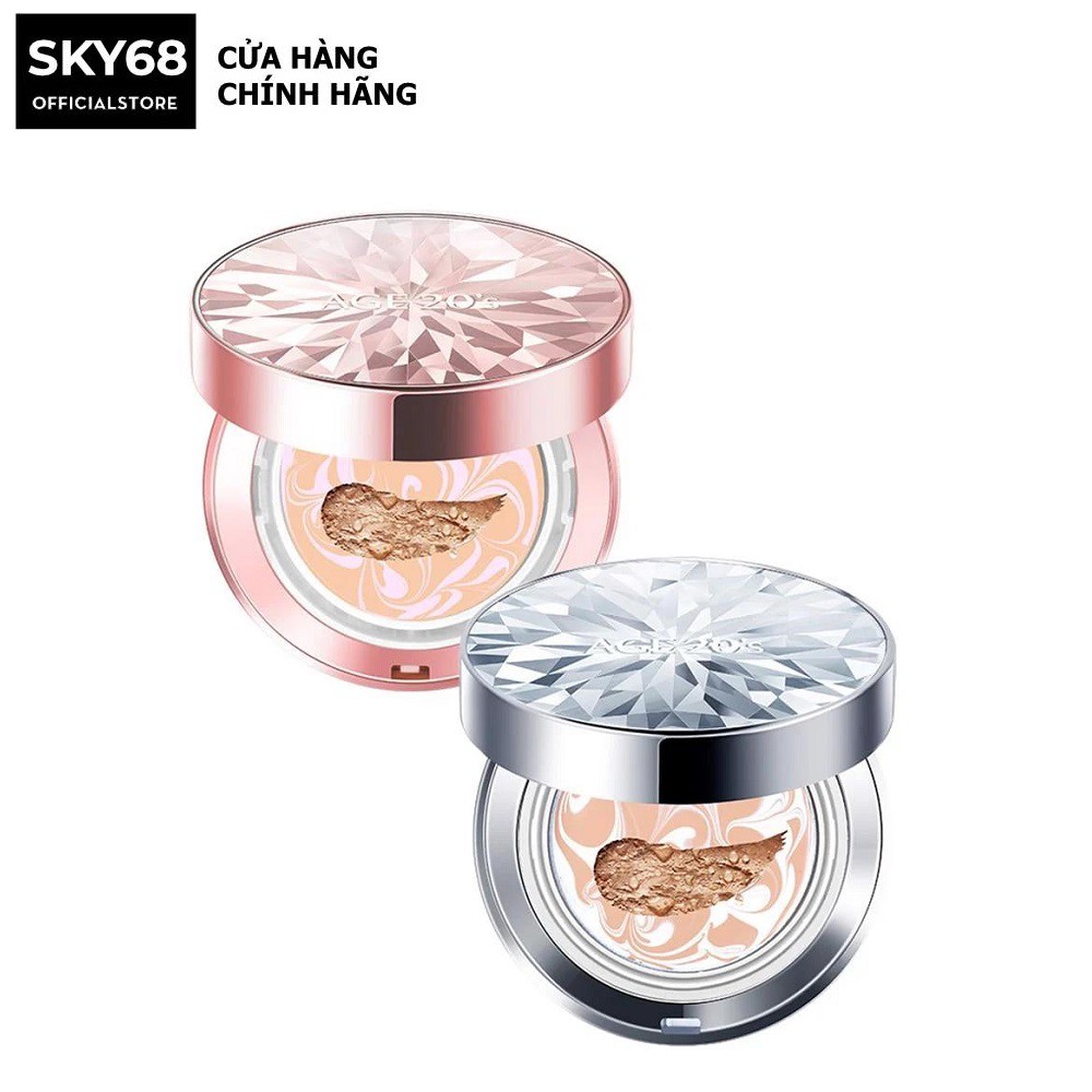Phấn Nền Lạnh Kim Cương Dưỡng Da Lâu Trôi AGE20’s Essence Cover Pact Original SPF 50+/PA+++ 12.5g | BigBuy360 - bigbuy360.vn
