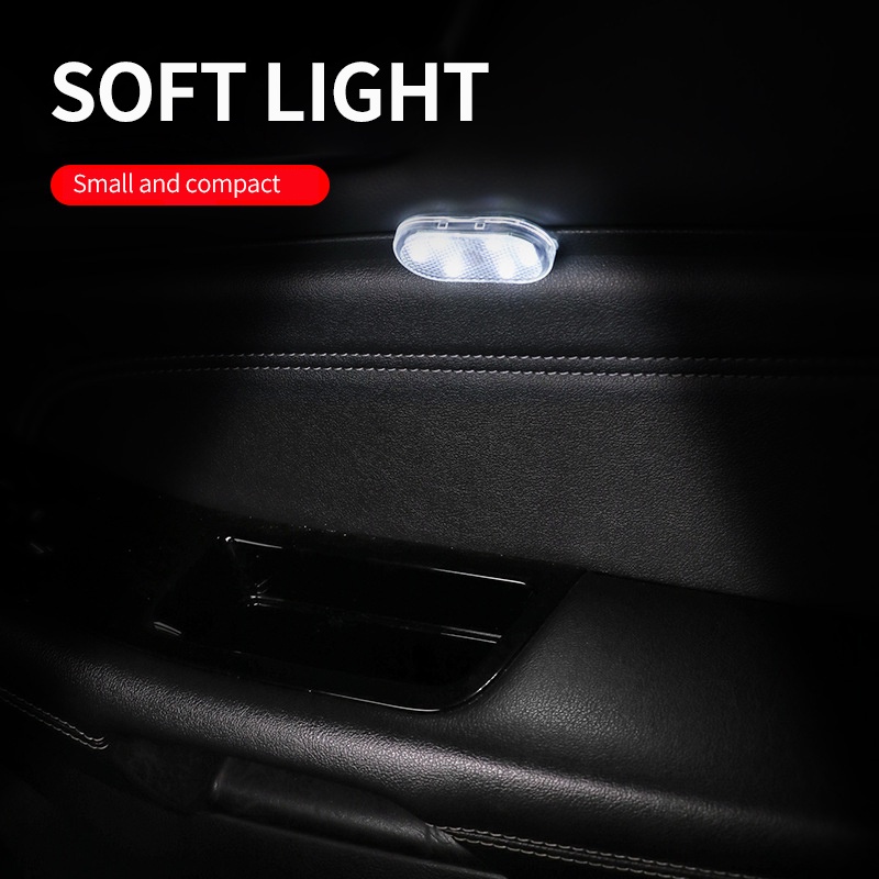 Đèn LED Cảm Ứng Không Dây Mini Tiện Dụng Cho Hộp Tỳ Tay/ Hộp Tỳ Tay