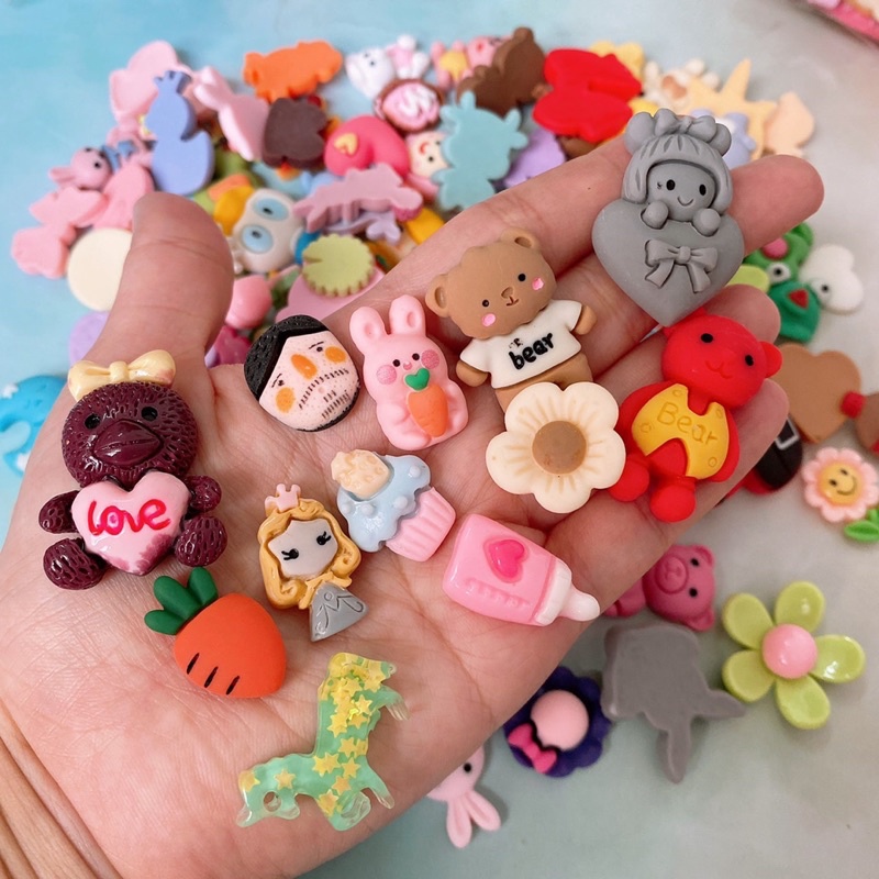 500 hình dán 3D sticker nổi trang trí dễ thương có sẵn keo
