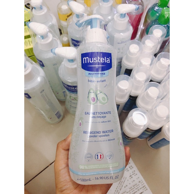 Sữa tắm gội 2in1 Mustela Pháp cho bé