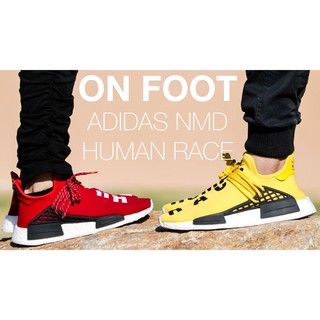 [FREE SHIP]-GIÀY THỂ THAO HUMAN RACE RED