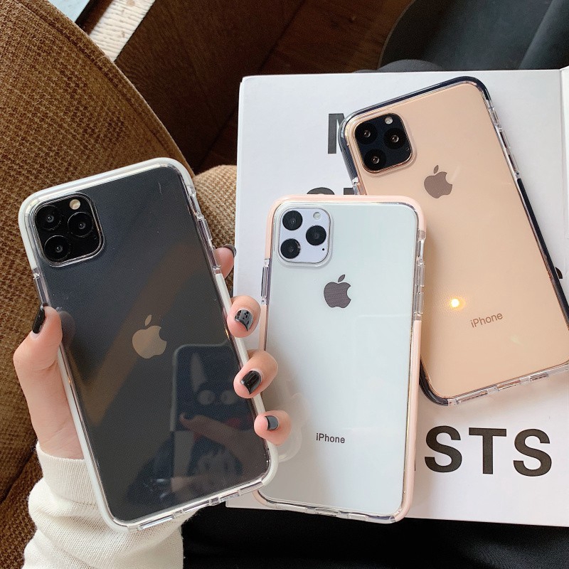 Ốp Điện Thoại Silicon Mềm Trong Suốt Chống Sốc Chống Va Đập Cho Iphone 11 11pro Max X Xr Xs Xs Max 6 6s 7 8 Plus | BigBuy360 - bigbuy360.vn