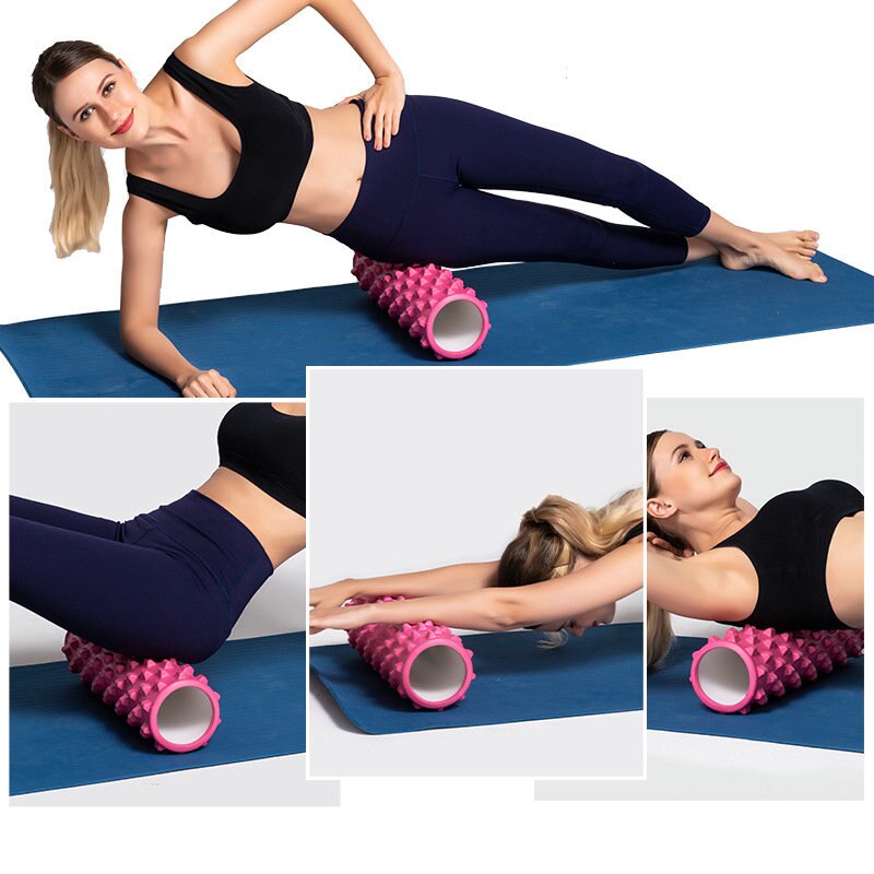 Con Lăn Massage Yoga Foam Roller ANFIT Massage Chân, Tay, Lưng Tại Nhà