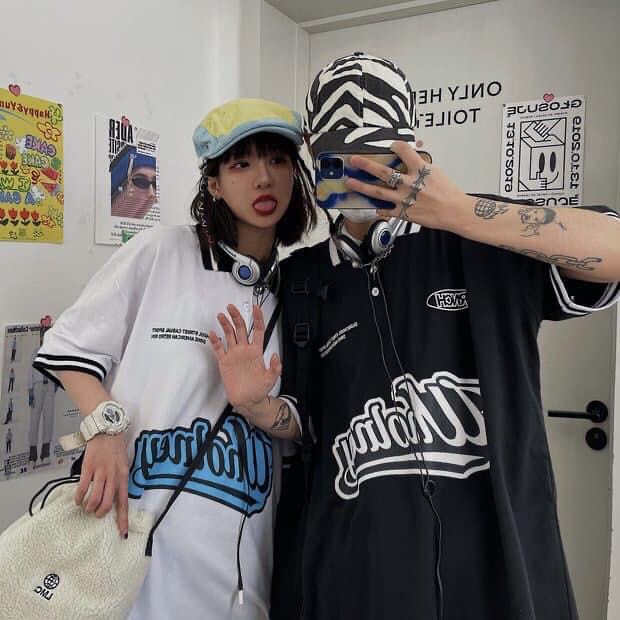 Áo Polo tay lỡ WHOLNEY áo phông tay lỡ cổ bẻ unisex nam nữ form rộng oversize basic tee phong cách Ulzzang tee