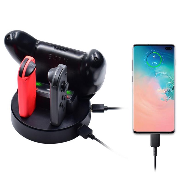 dock sạc nintendo switch đa năng kiêm sạc tay cầm pro