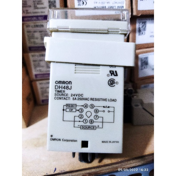 Counter đếm Đồng hồ đếm Omron DH48J-A  DH48J  220V, 12/24V