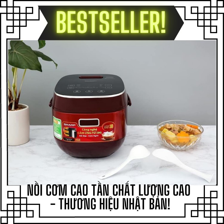 🍚[B͙E͙S͙T͙ ͙S͙E͙L͙L͙E͙R͙ ͙]🆘NỒI CƠM CAO TẦN MỚI NHẤT CỦA SHARP 2020 KSIH191V-BK THƯƠNG HIỆU CỦA NHẬTNHẬT 1,8L