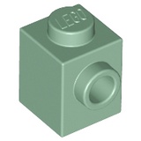 Gạch Lẻ Hàng Mới Brick, được sửa đổi 1 x 1 với Stud ở bên cạnh