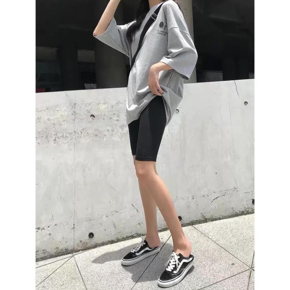 Quần Legging Lửng Nữ Xuất Hàn, Quần Tập Gym Dáng Ngắn Cotton Co Giãn Và Thoáng Mát | BigBuy360 - bigbuy360.vn