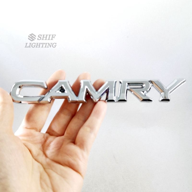 Tem dán trang trí xe hơi logo Toyota Camry