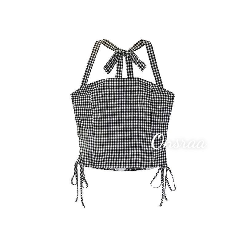 🍓🍓ÁO CROP YẾM NƠ RÚT EO🍓🍓