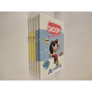 Tập học sinh SNOOPY 200tr 4ô tập dầy giấy trắng hàng rất đẹp