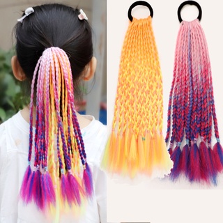 Tóc giả đuôi ngựa Wigsin nhiều màu sắc cho bé gái