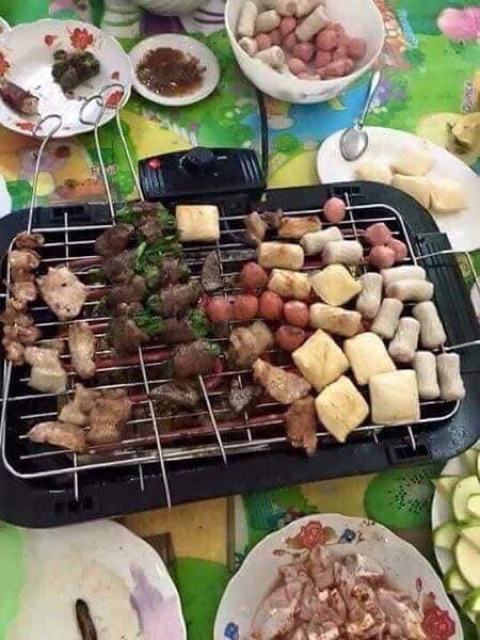 BẾP NƯỚNG KHÔNG KHÓI ELECTRIC BARBECUE GRILL
