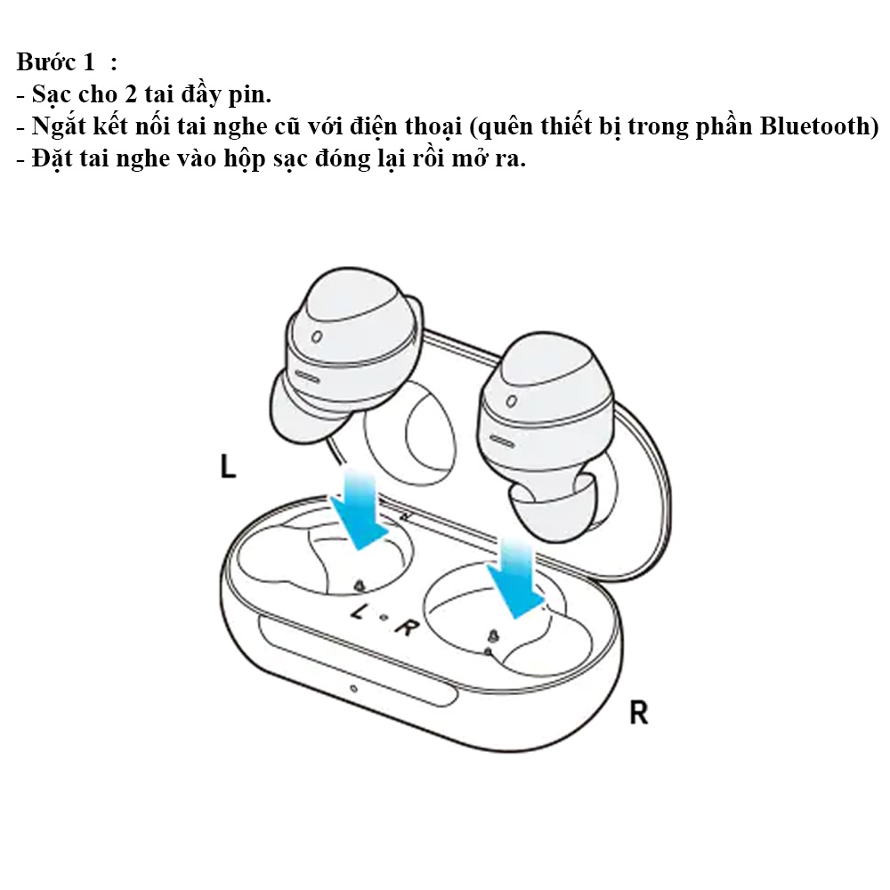 Tai nghe lẻ thay thế Samsung Galaxy Buds Live-Hàng chính hãng