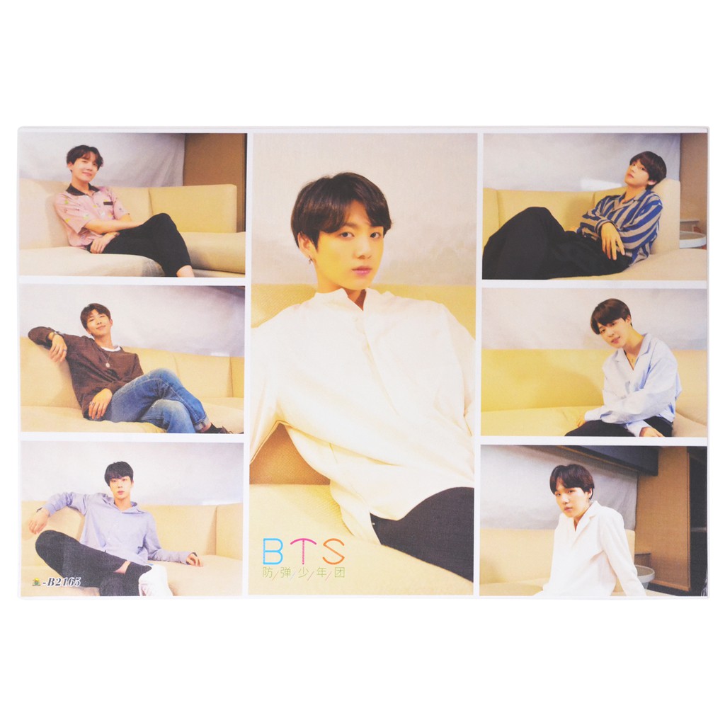 [Thanh lý giá gốc] Bộ 8 tấm poster - BTS [BTS]