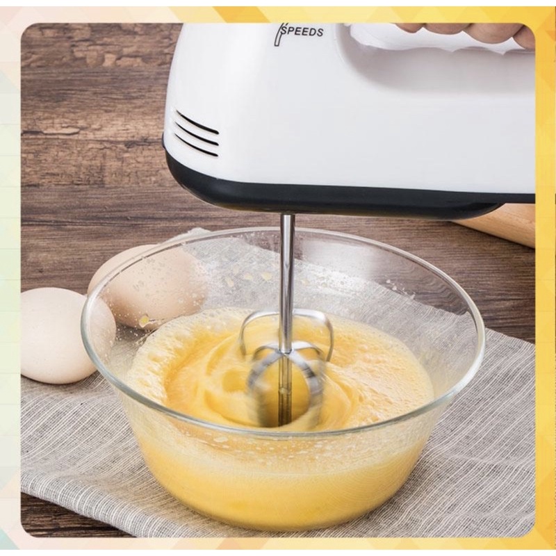 Máy Đánh Trứng Cầm Tay 7 Tốc Độ