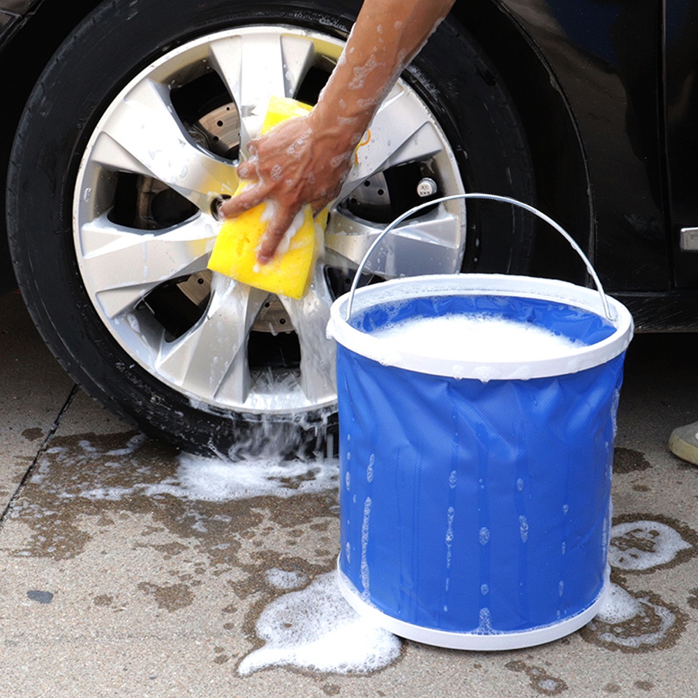 Xô Nhựa Đa Năng Có Thể Gấp Gọn Tiện Dụng