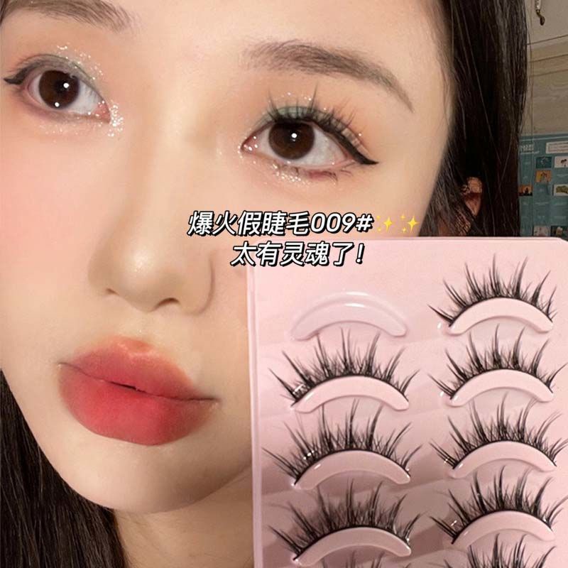 Bộ 5 Cặp Lông Mi Giả 3D Tự Nhiên