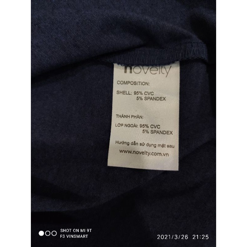 Áo thun cổ tròn nam Novelty