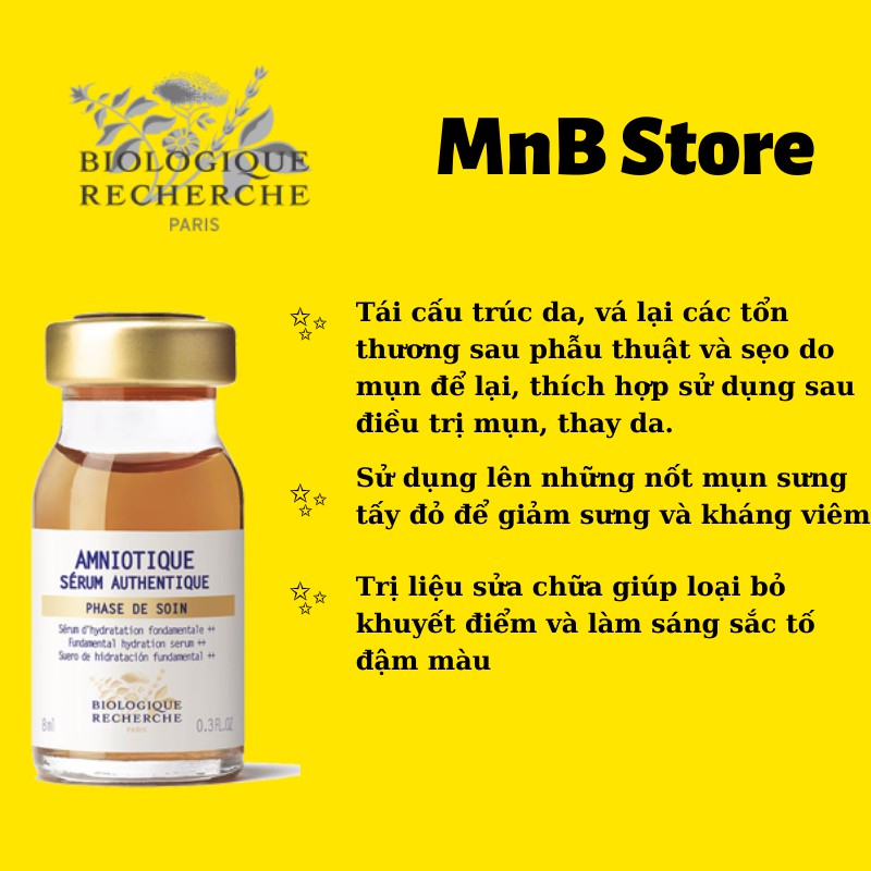 Serum Sửa Chữa Và Hồi Sinh Làn Da Mới Placenta [Serum Placenta của BR] - MnB Store