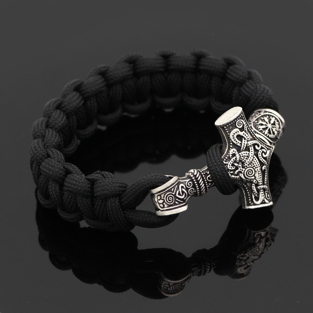 Vòng Tay Bạc Nam cá tính Square Unisex Titan không gỉ Đẹp Ngầu Ale Đơn Giản Lucifer Store Lắc Tay Phong Cách - Ale