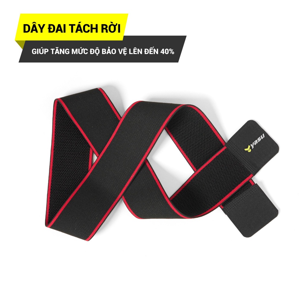 Đai bó đầu gối cao cấp Yasu CS06  - Dụng cụ tập gym, bảo vệ khớp gối khi chơi thể thao