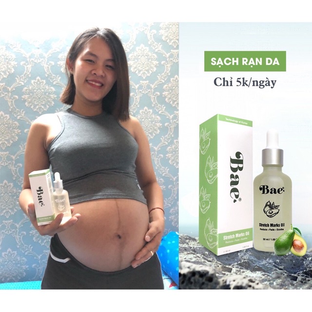 TINH DẦU Trị rạn da sau sinh  bae 50ml