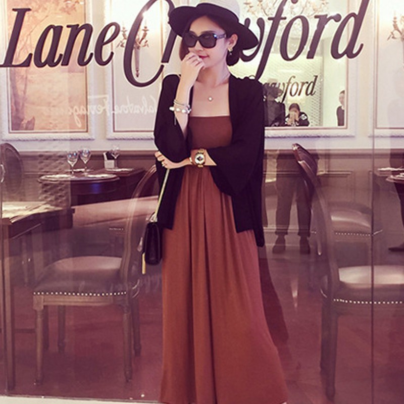 Áo khoác Cardigan tay dài chất Chiffon thiết kế thanh lịch cho phái nữ