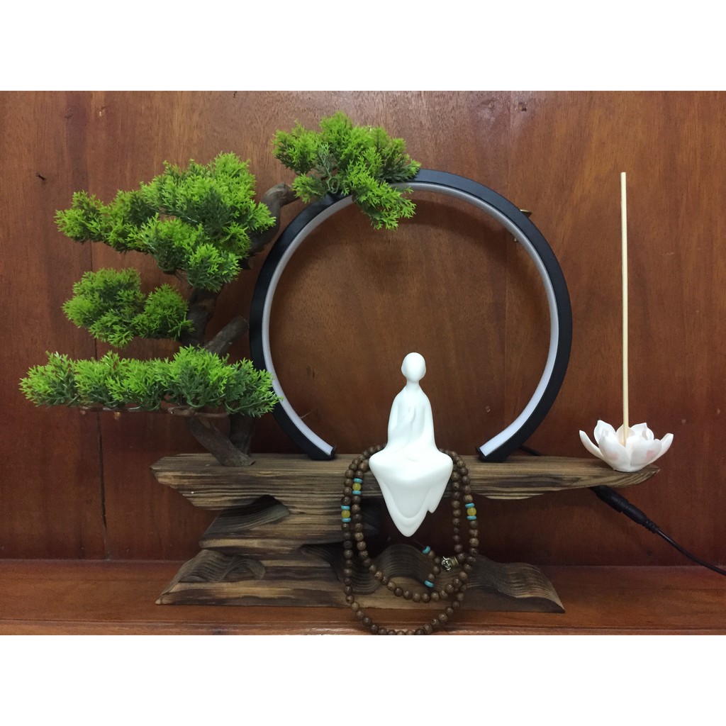 Tượng Phật và Kệ Cây Đèn Led vòng (Tặng kèm 5 phụ kiện) - giảm giá sốc | BigBuy360 - bigbuy360.vn