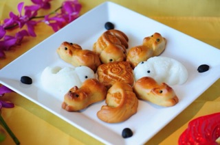 Khuôn trung thu Heo (Lợn) - cá chép 50g