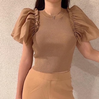 Áo len mongtoghi tay bồng hot hit 2020