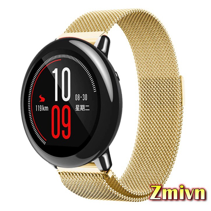 Dây đồng hồ nam châm thép không gỉ Amazfit Pace