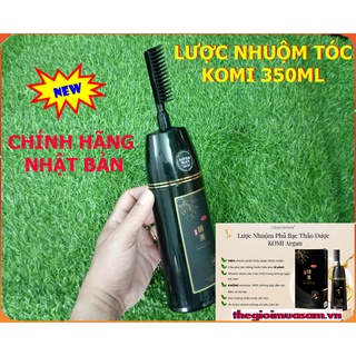 Dầu gội Komi Nhật tích hợp lược tiện dụng, hiệu quả, sử dụng dễ dàng
