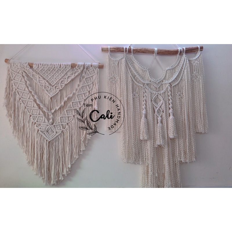 Mành treo Macrame kích thước ngang 80 dài 80cm