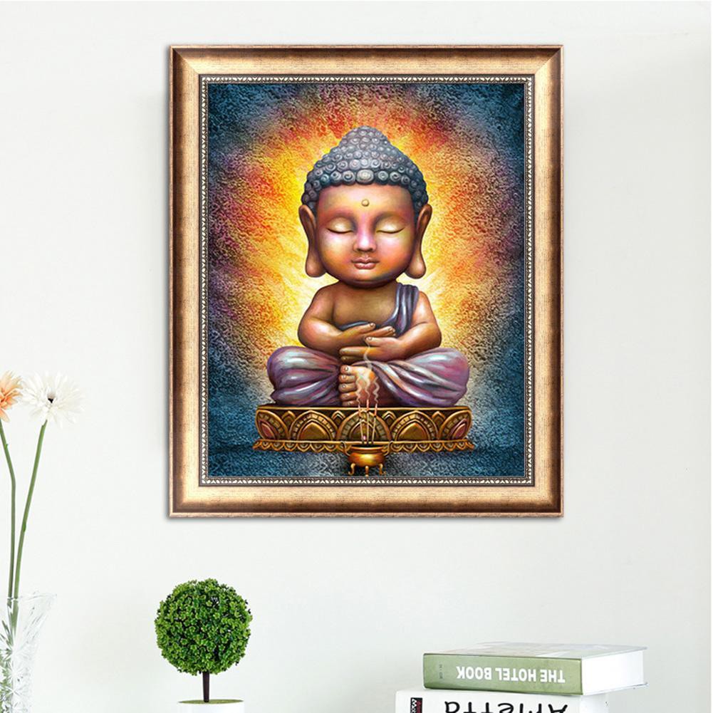 Tranh Đính Đá Giả Có Đính Đá 5d, Kích Thước 36x30cm