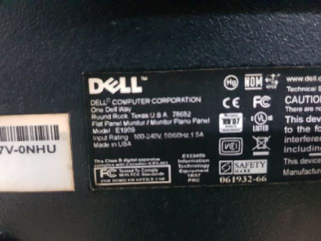 MÀN HÌNH LCD DELL 19IN E190S SALE (BH 01 tháng) | BigBuy360 - bigbuy360.vn