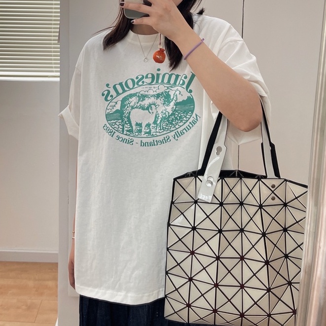 Áo Thun Cotton Dáng Rộng In Họa Tiết Độc Đáo Chất Lượng Cao Thời Trang Cho Nữ