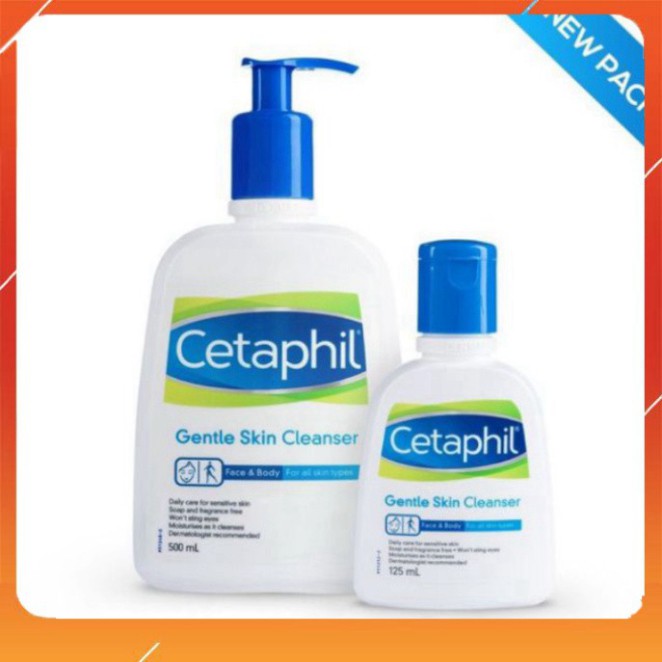 XẢ HÀNG [Cetaphil Chính Hãng Canada] Sữa Rửa Mặt Dịu Nhẹ Cetaphil (125ml,500ml) XẢ HÀNG