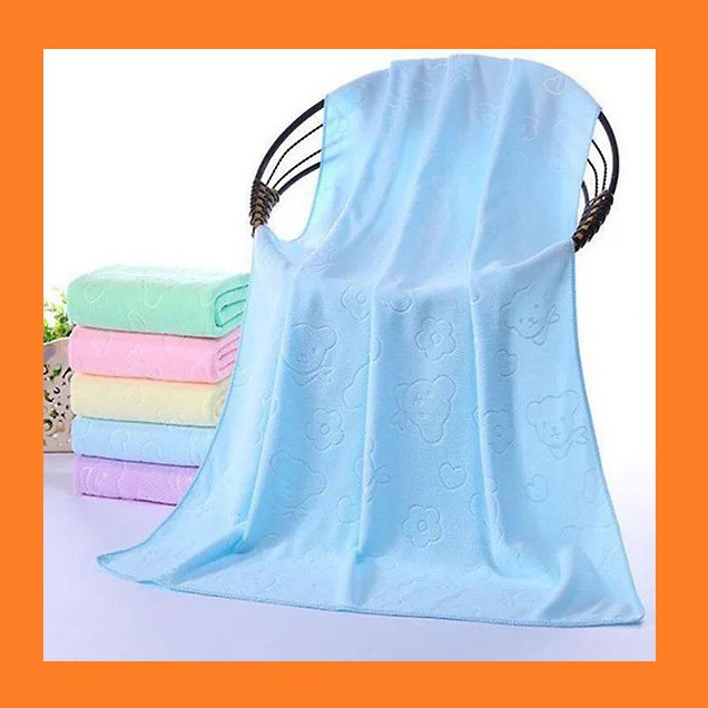 [ 03 cái ] khăn tắm xuất Nhật 140cm - khăn vải bông Microfiber cao cấp