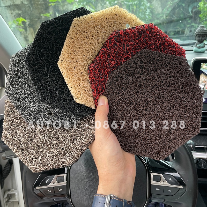 Thảm lót sàn ô tô, lót sàn ô tô xe hơi 6D da Carbon cao cấp cho xe 4-5 chỗ hàng thiết kế
