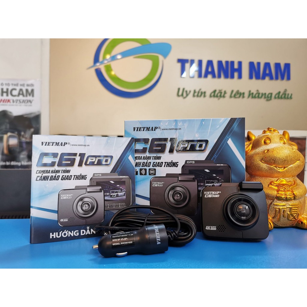 Camera hành trình Vietmap C61 Pro ghi hình 4K .