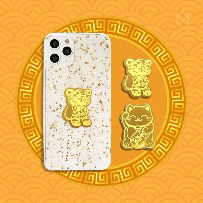 Miếng Dán Sticker Tài Lộc Mạ Vàng cho ốp lưng 6/6plus/6s/6splus/7/7plus/8/8plus/x/xs/11/12/pro/max/plus/case HÀNG HOT A6