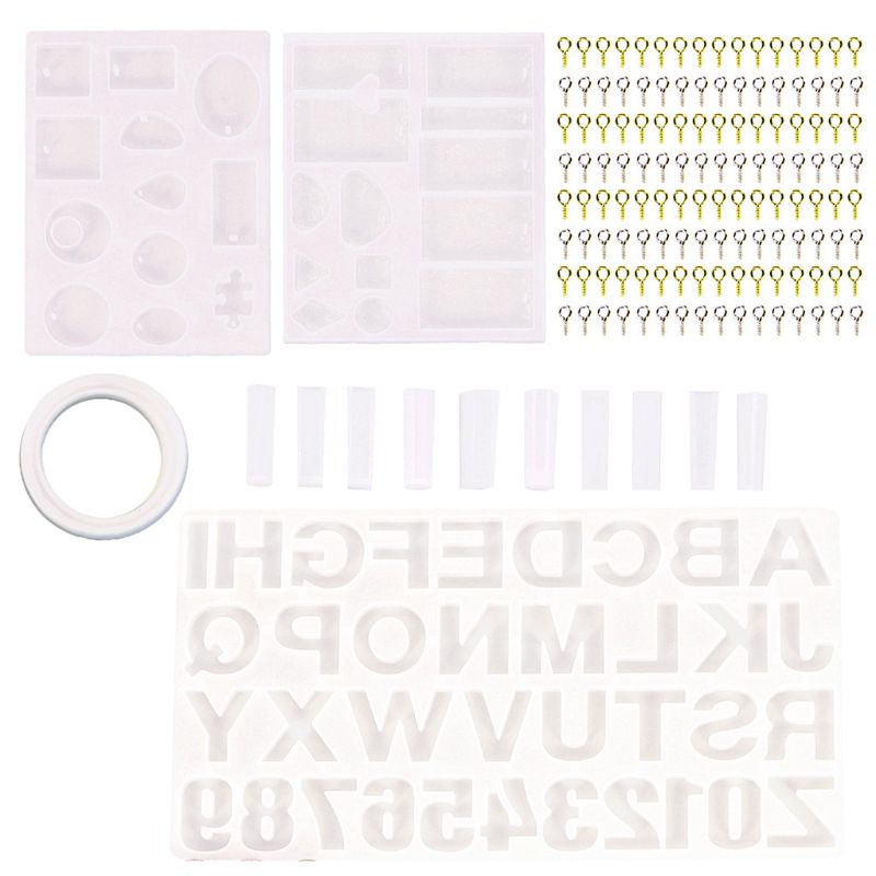 1 Set Khuôn Silicon Làm Vòng Đeo Tay Thủ Công DIY