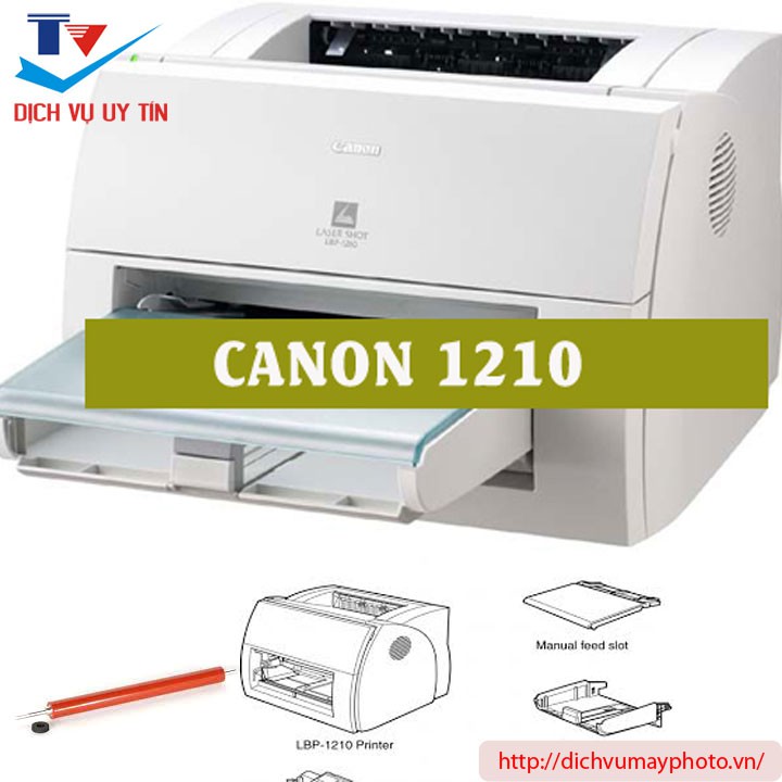 Máy in cũ Canon LBP 1210 bền đẹp chỉ chạy windows 7 32 bít