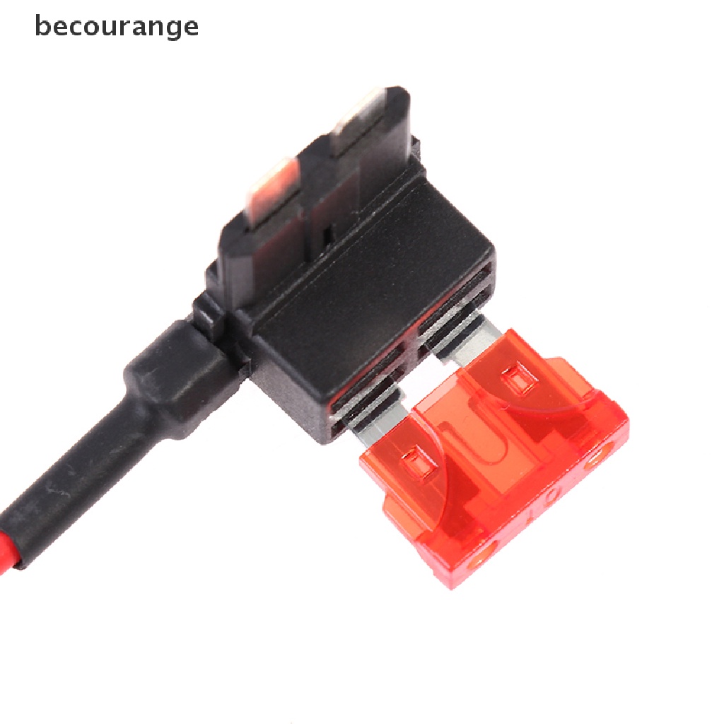 Set giá đỡ cầu chì + cầu chì lưỡi dao mini 12V 10A tiện dụng cho xe hơi