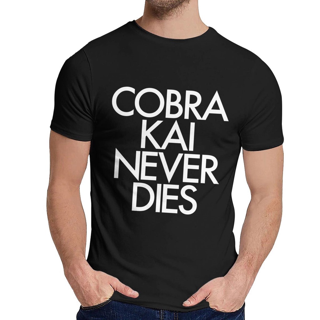 Áo thun nam Cobra Kai Never Dies Pl Basic Hip Hop Tee